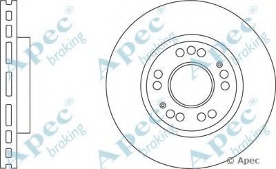 Тормозной диск APEC braking купить