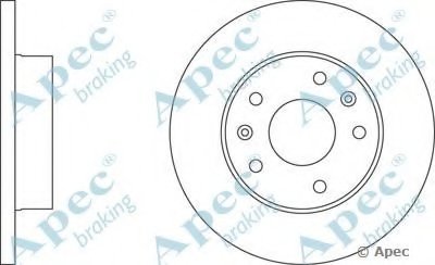 Тормозной диск APEC braking купить