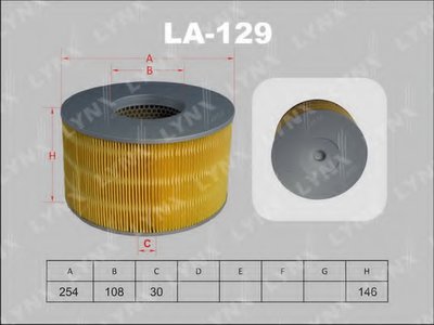 Воздушный фильтр LYNXauto купить