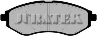 Комплект тормозных колодок, дисковый тормоз JURATEK
