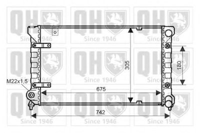 Радиатор, охлаждение двигателя QUINTON HAZELL купить