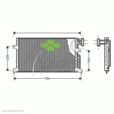 Конденсатор, кондиционер KAGER купить