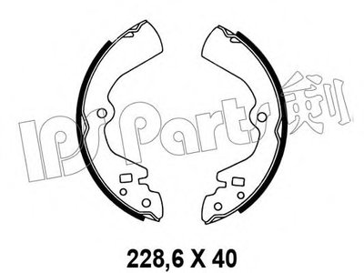 Тормозные колодки IPS Parts IPS Parts купить