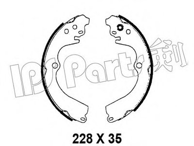 Тормозные колодки IPS Parts IPS Parts купить