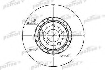 Тормозной диск PATRON купить