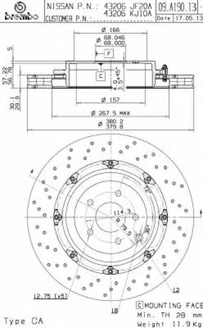 Тормозной диск TWO-PIECE FLOATING DISCS LINE AP купить