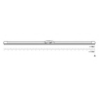 Щетка стеклоочистителя BLADESLIM OPEN PARTS