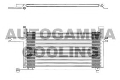 Конденсатор, кондиционер AUTOGAMMA купить