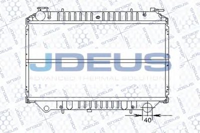 Радиатор, охлаждение двигателя JDEUS купить