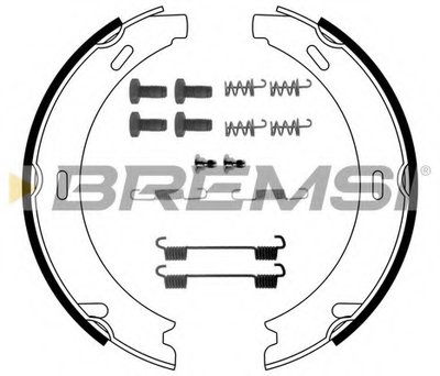 Комплект тормозных колодок, стояночная тормозная система BREMSI