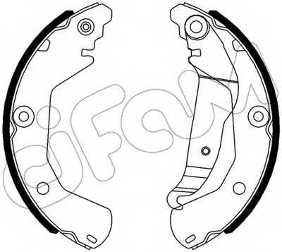 Комплект тормозных колодок CIFAM купить