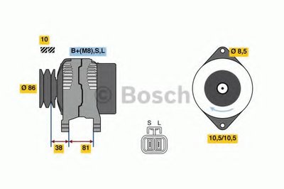 Генератор BOSCH купить