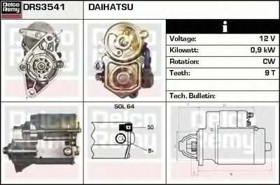 Стартер Remanufactured REMY (Light Duty) DELCO REMY купить