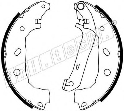 Комплект тормозных колодок fri.tech. купить