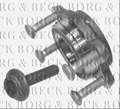 Комплект подшипника ступицы колеса BORG & BECK