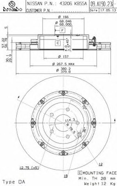 Тормозной диск TWO-PIECE FLOATING DISCS LINE AP купить