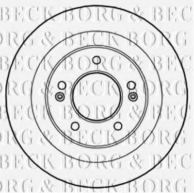 Тормозной диск BORG & BECK купить