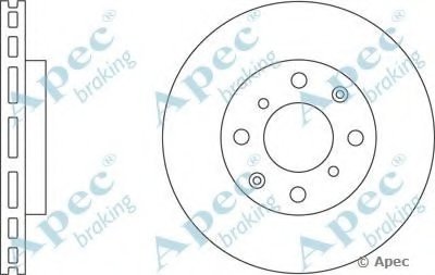 Тормозной диск APEC braking купить