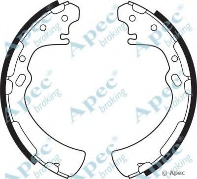 Тормозные колодки APEC braking купить