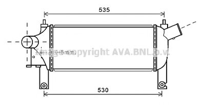 Интеркулер AVA QUALITY COOLING купить