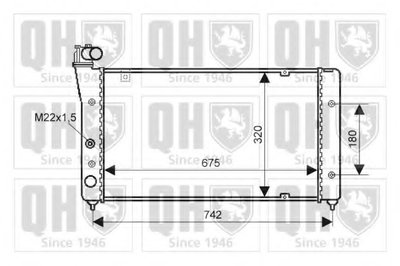 Радиатор, охлаждение двигателя QUINTON HAZELL купить
