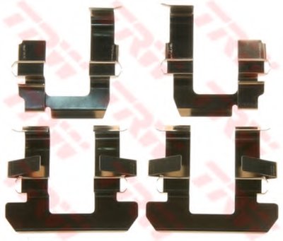 Комплектующие, колодки дискового тормоза