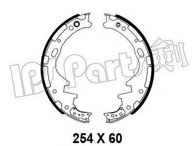 Тормозные колодки IPS Parts IPS Parts купить