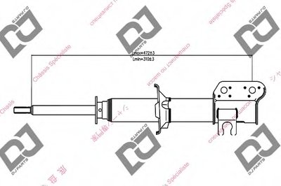 Амортизатор DJ PARTS купить