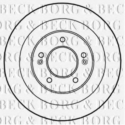 Тормозной диск BORG & BECK купить