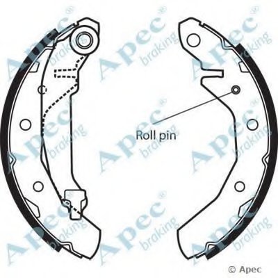 Тормозные колодки APEC braking купить