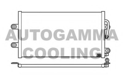 Конденсатор, кондиционер AUTOGAMMA купить