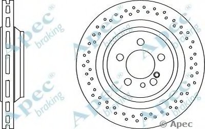 Тормозной диск APEC braking купить