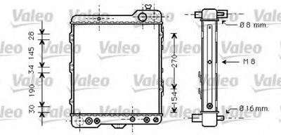 Радиатор, охлаждение двигателя VALEO купить