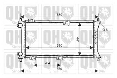 Радиатор, охлаждение двигателя QUINTON HAZELL купить