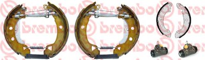 Комплект тормозных колодок KIT & FIT BREMBO купить