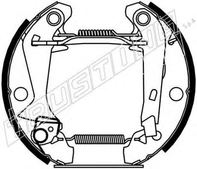 Комплект тормозных колодок FAST KIT TRUSTING купить