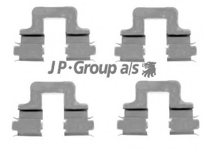 Комплектующие, колодки дискового тормоза QH JP GROUP