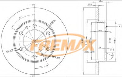 Тормозной диск Premium Carbon + FREMAX купить