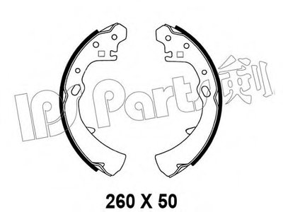 Тормозные колодки IPS Parts IPS Parts купить