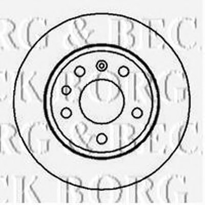 Тормозной диск BORG & BECK купить