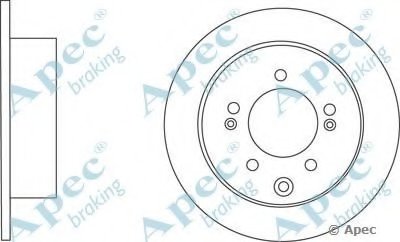 Тормозной диск APEC braking купить