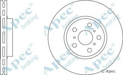 Тормозной диск APEC braking купить