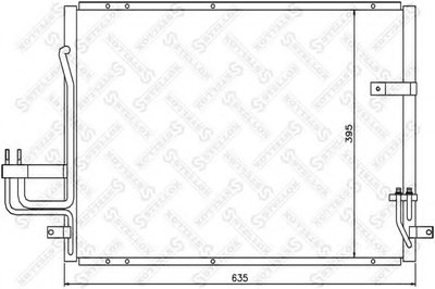 Конденсатор, кондиционер STELLOX купить