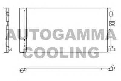 Конденсатор, кондиционер AUTOGAMMA купить