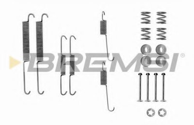 Комплектующие, тормозная колодка BREMSI