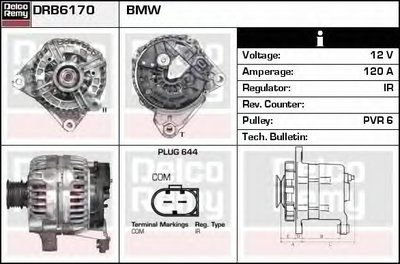 Генератор Remanufactured REMY (Light Duty) DELCO REMY купить