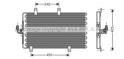 Конденсатор, кондиционер AVA QUALITY COOLING купить