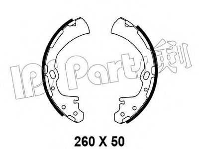 Тормозные колодки IPS Parts IPS Parts купить