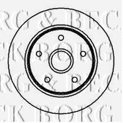 Тормозной диск BORG & BECK купить