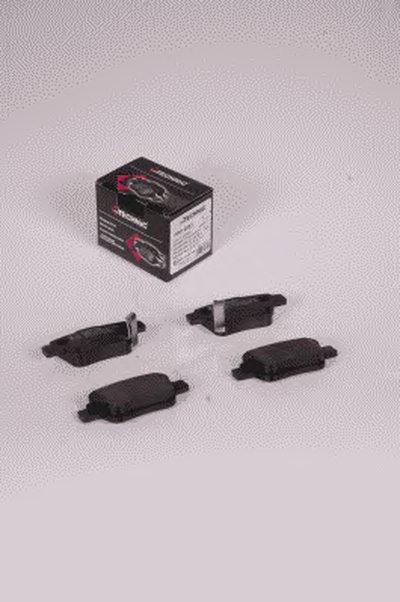 Комплект тормозных колодок, дисковый тормоз PROTECHNIC